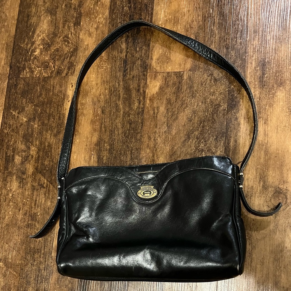 VINTAGE Etienne Aigner Bag - BLACK